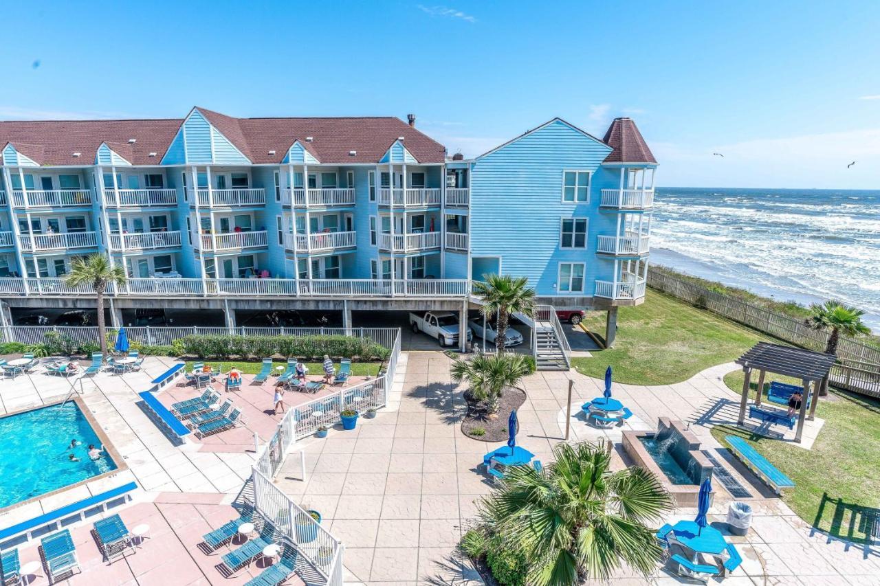 Steps To Pool And Beachamazing Views From Two Balconies Galveston Eksteriør billede