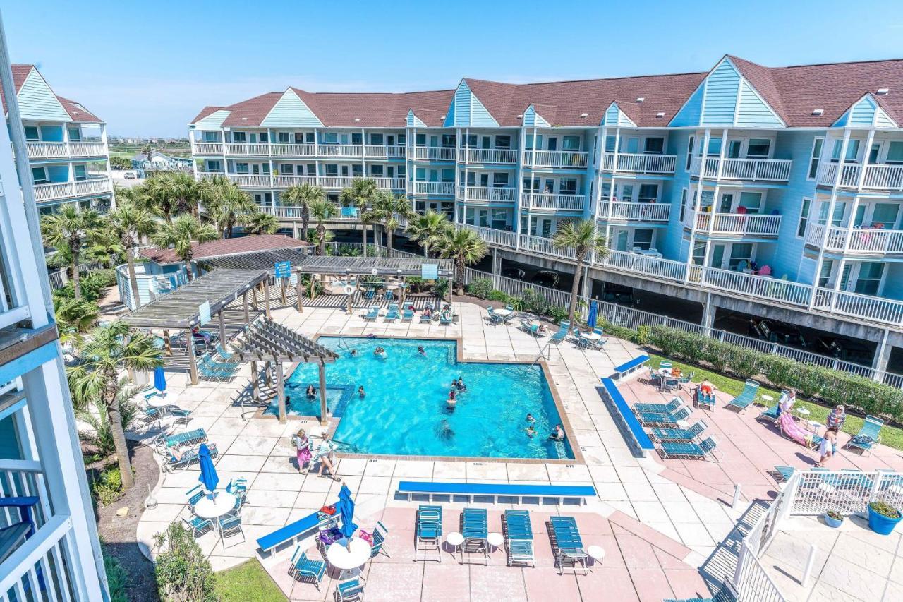 Steps To Pool And Beachamazing Views From Two Balconies Galveston Eksteriør billede
