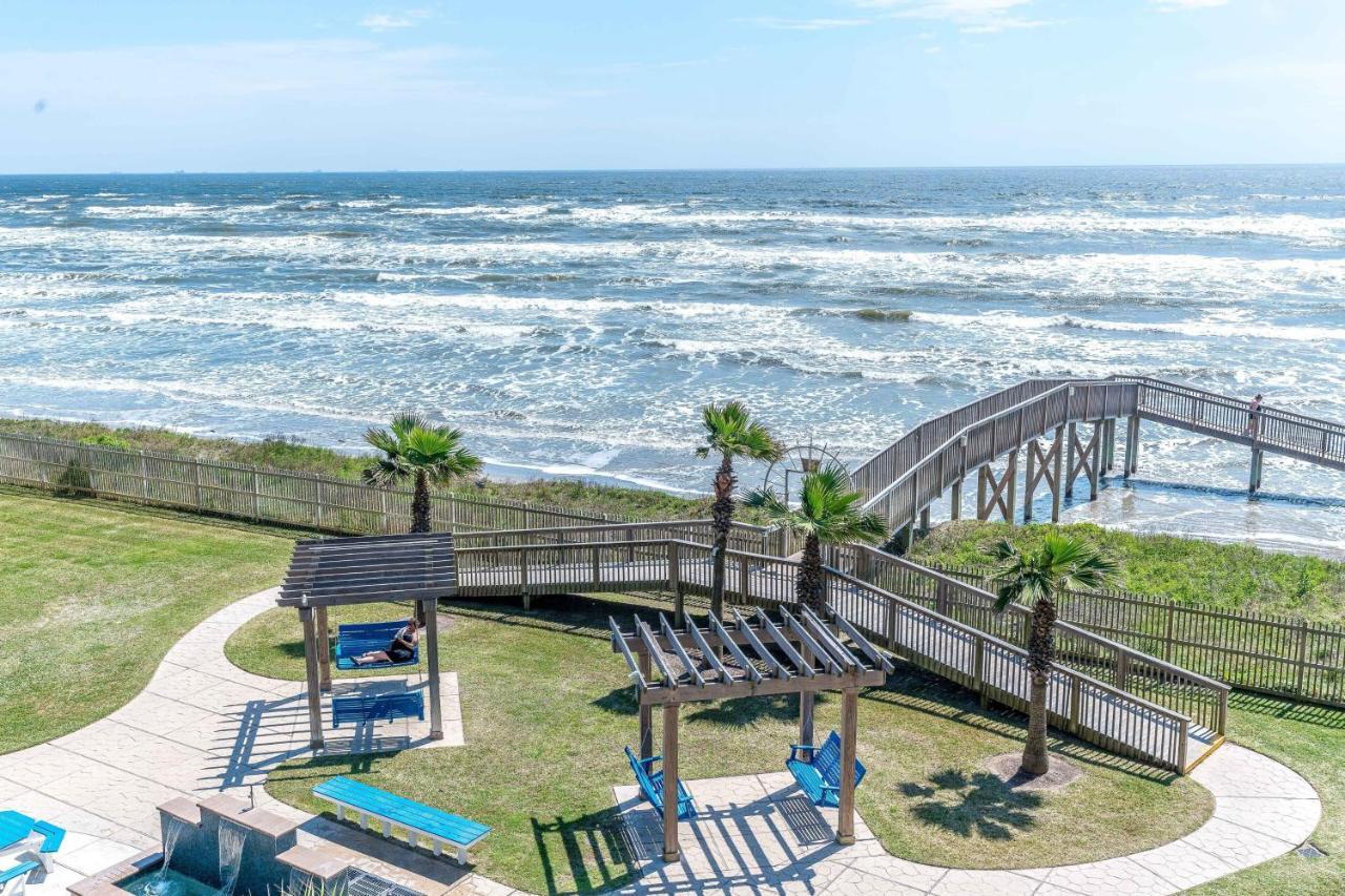 Steps To Pool And Beachamazing Views From Two Balconies Galveston Eksteriør billede